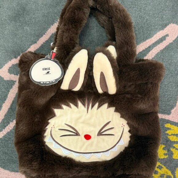 RARE Labubu Reversible Plush Bag - Picture 2 of 2